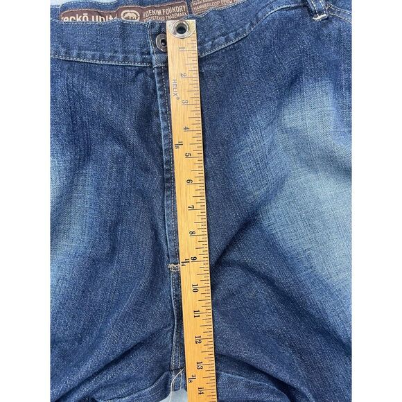 Vintage Men's Ecko Unltd HammerLoop Jeans Skater Baggy Wide Carpenter Size 40x34 - Picture 3 of 10